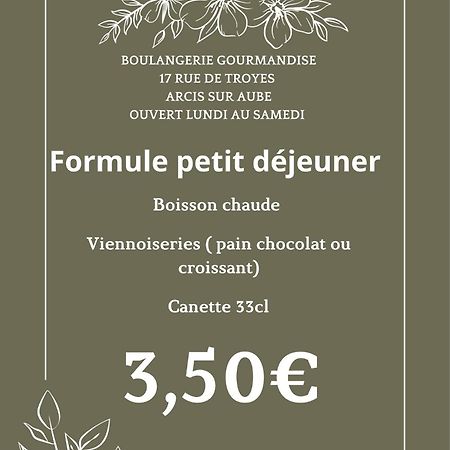 Chambre D'Hotes Anzi Arcis-sur-Aube Kültér fotó